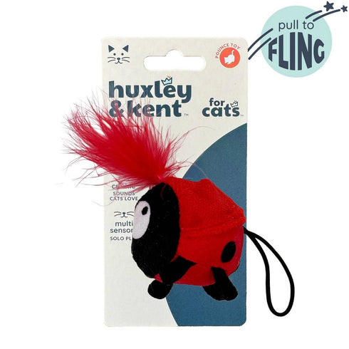 Huxley & Kent Lady Bug Flinger Cat Toy - Poudre Pet & Feed Supply